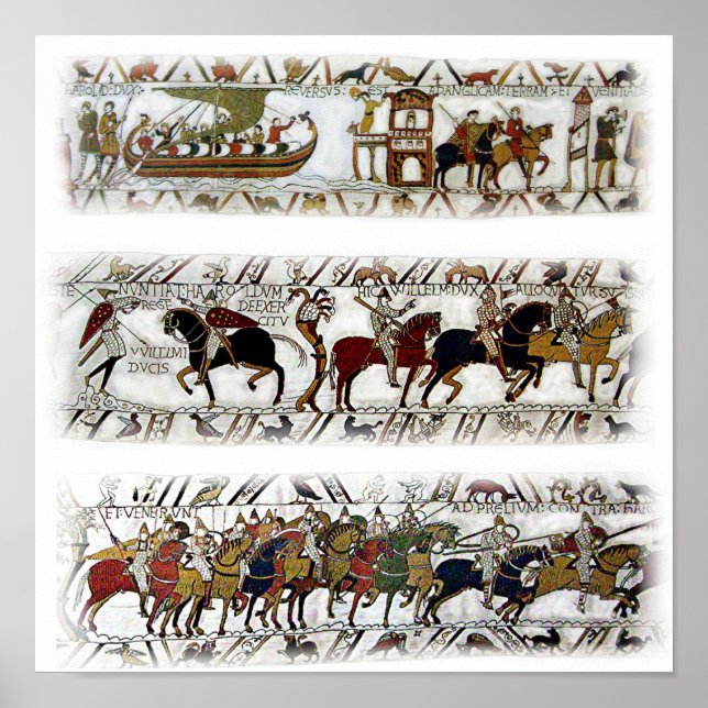 Poster La Tapisserie de Bayeux (Devant)