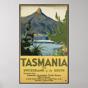 Poster La Tasmanie