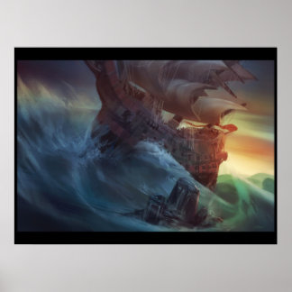 Poster la tempête