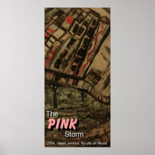 POSTER LA TEMPÊTE ROSE