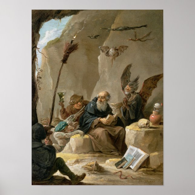 Poster La tentation de Saint-Antoine (Devant)