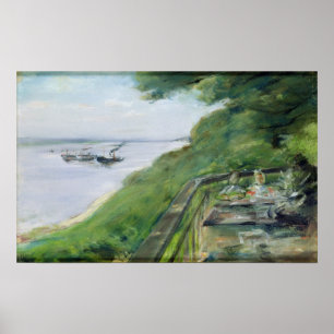 Poster La terrasse au restaurant de Jacob dans Niensted