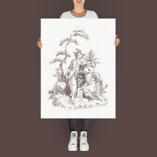 Poster La Terre" de la série "Les Quatre Éléments".