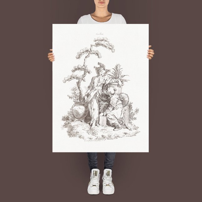 Poster La Terre" de la série "Les Quatre Éléments". (Créateur téléchargé)