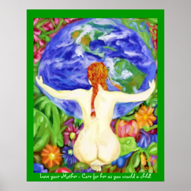 Poster La Terre est ma mère (Devant)