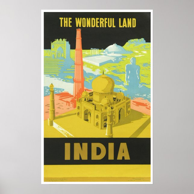 Poster La Terre Merveilleuse : Inde (Devant)