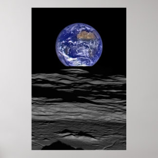 Poster La Terre se lève de la Lune