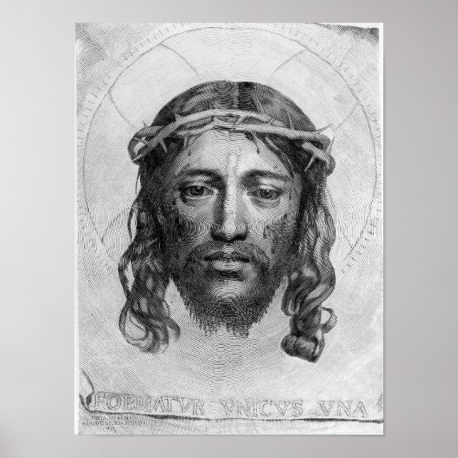 Poster La Tête du Christ, 1735 (Devant)