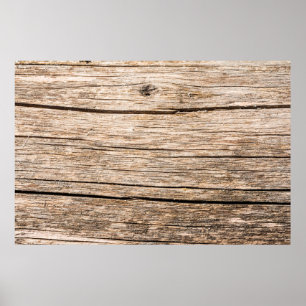 Poster La texture d'un vieux bois rond sans écorce avec