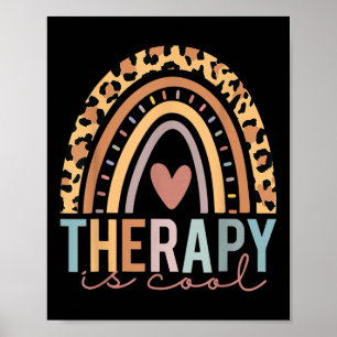 Poster La Thérapie est Cool Sensibilisation à la santé me