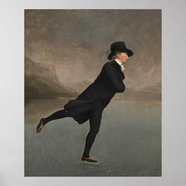 Poster La toile de la ministre du patinage (Devant)