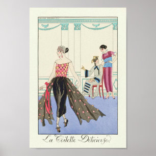 Poster La Toilette Délicieuse (1922) de Barbier