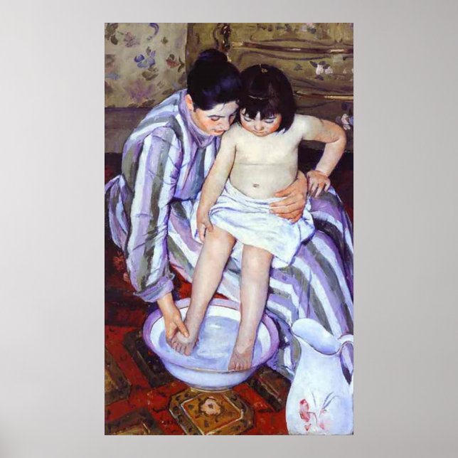 Poster La Toilette, Mary Cassatt (Devant)