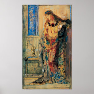 Poster La toilette par Gustave Moreau