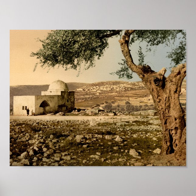Poster La Tombe de Mère Rachel à Bethléem (Devant)