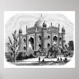 Poster La tombe de Safdarjung