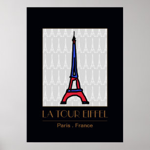 Poster La Tour Eiffel / Paris decor