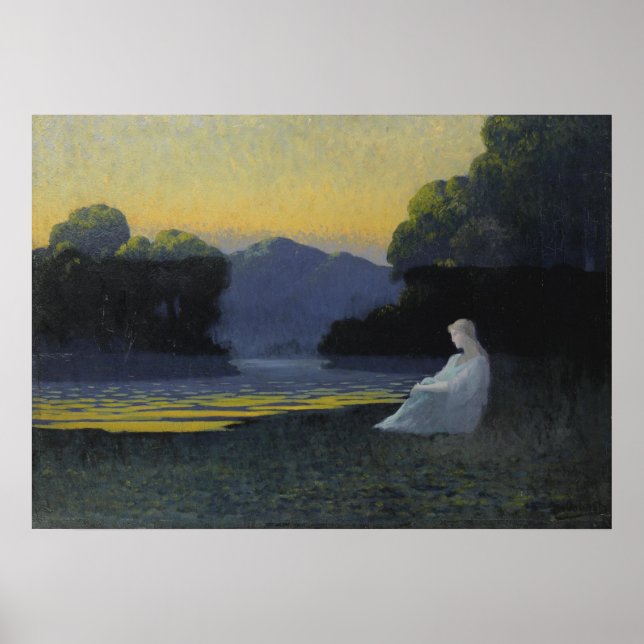 POSTER LA TRANQUILLITÉ DU SOIR (Devant)