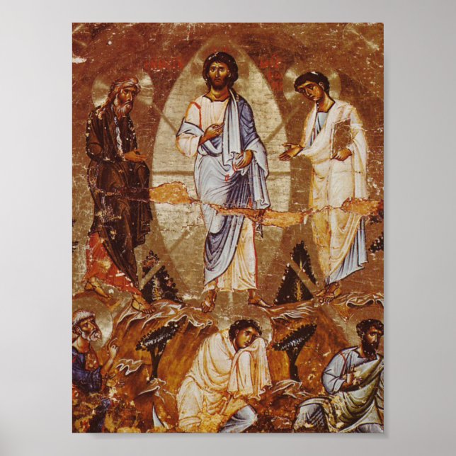 Poster La transformation de l'icône du Christ (Devant)