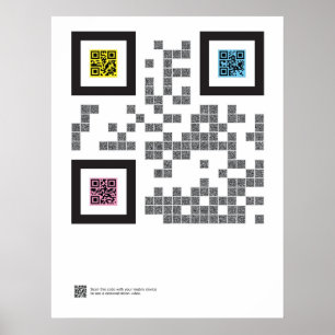 Poster La Trinité dans le code QR