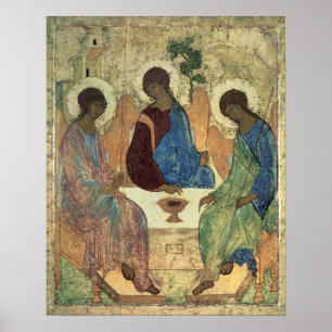 Poster La trinité sainte, 1420s