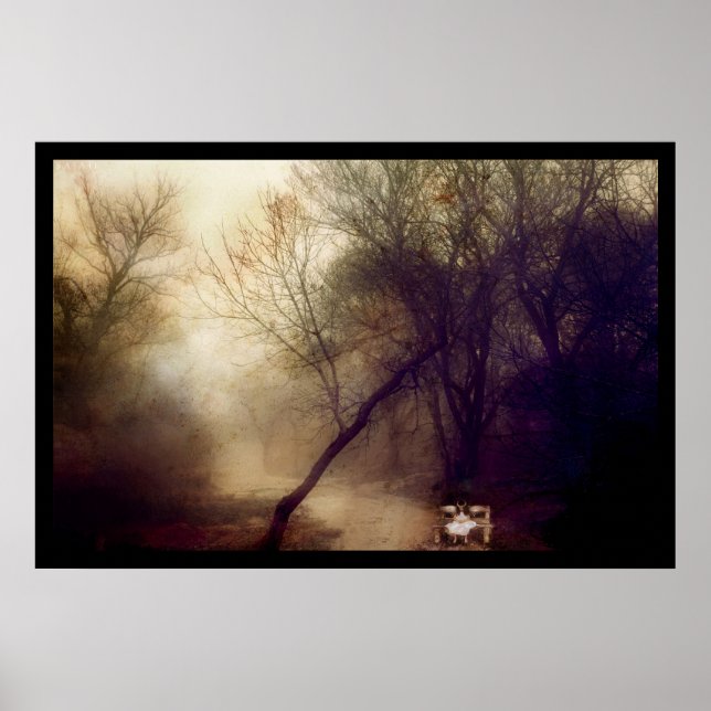 Poster la tristesse s'envole. (Devant)