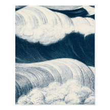 La Vague (1917) par C. R. W. Nevinson.