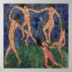 Poster La Végétarienne Danse Beaux Art Spoof