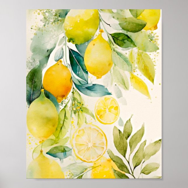 Poster La verdure des agrumes (Devant)