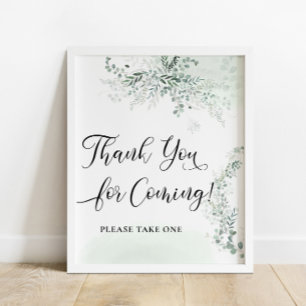 Poster La verdure et le Merci de l'eucalyptus à venir