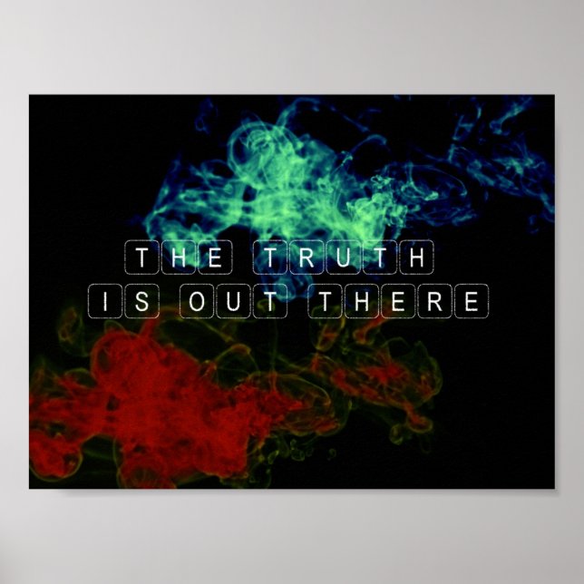 Poster La vérité est là (Devant)