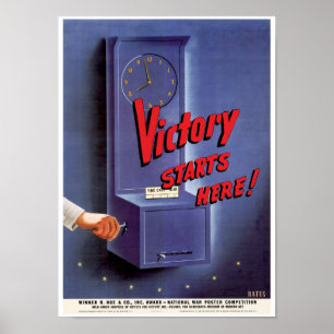 Poster La Victoire Commence Ici !
