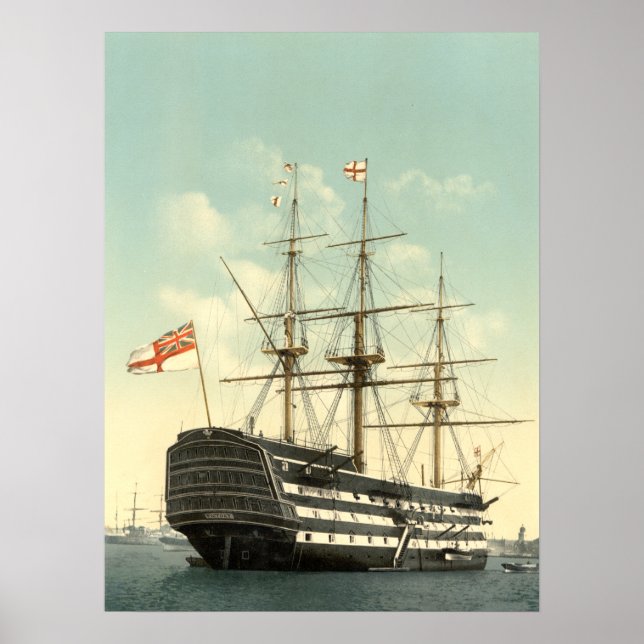 Poster La victoire de Nelson HMS (Devant)