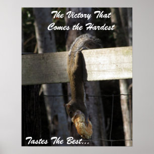 Poster La Victoire qui vient des saveurs les plus dures