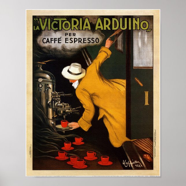 Poster La Victoria Arduino Caffe Expresso Italie - Advert (Devant)