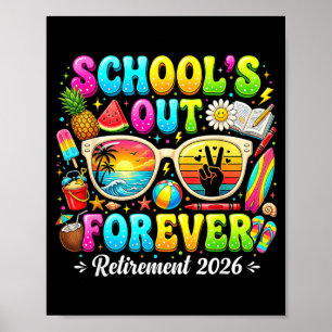 Poster La vie à la retraite en été 2026 Vacances de maman
