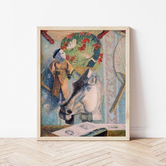 Poster La vie avec la tête du cheval | Paul Gauguin (Créateur téléchargé)