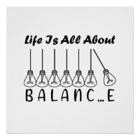 La vie, c'est l'équilibre de l'inspiration de moti