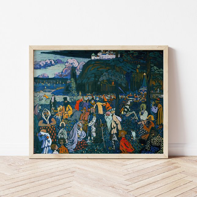 Poster La vie colorée | Kandinsky (Créateur téléchargé)
