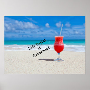 Poster La vie commence à la retraite