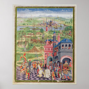 Poster La vie dans la ville et la vie dans le pays