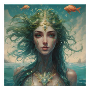 Poster La vie dans un bol de poisson no 13