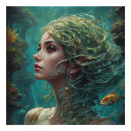 Poster La vie dans un bol de poisson no 14