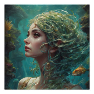 Poster La vie dans un bol de poisson no 14