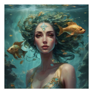 Poster La vie dans un bol de poisson no 20