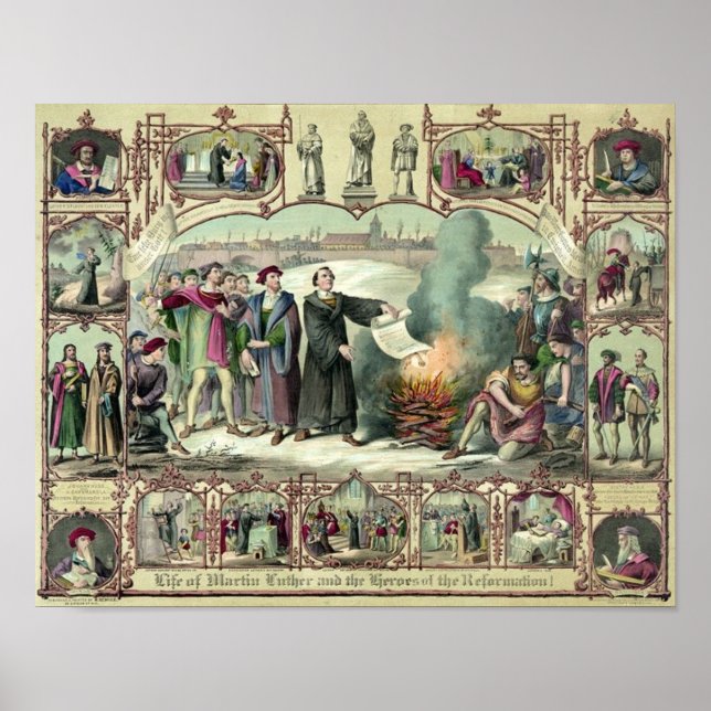 Poster La vie de Martin Luther (Devant)