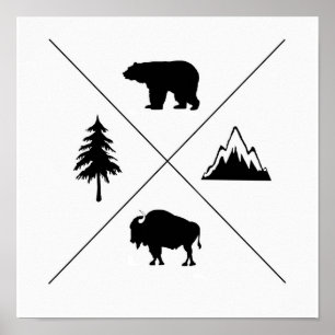 Poster La vie de montagne