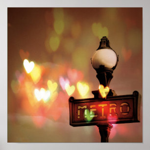 Poster La vie de nuit Paris