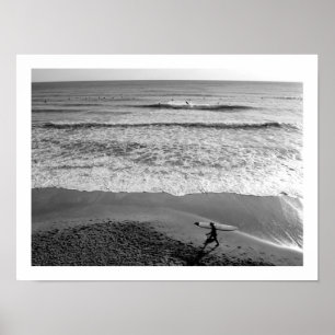 Poster La vie de plage - Baie de Sagami, Japon