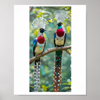 Poster La vie des oiseaux profiter de l'impression, de la